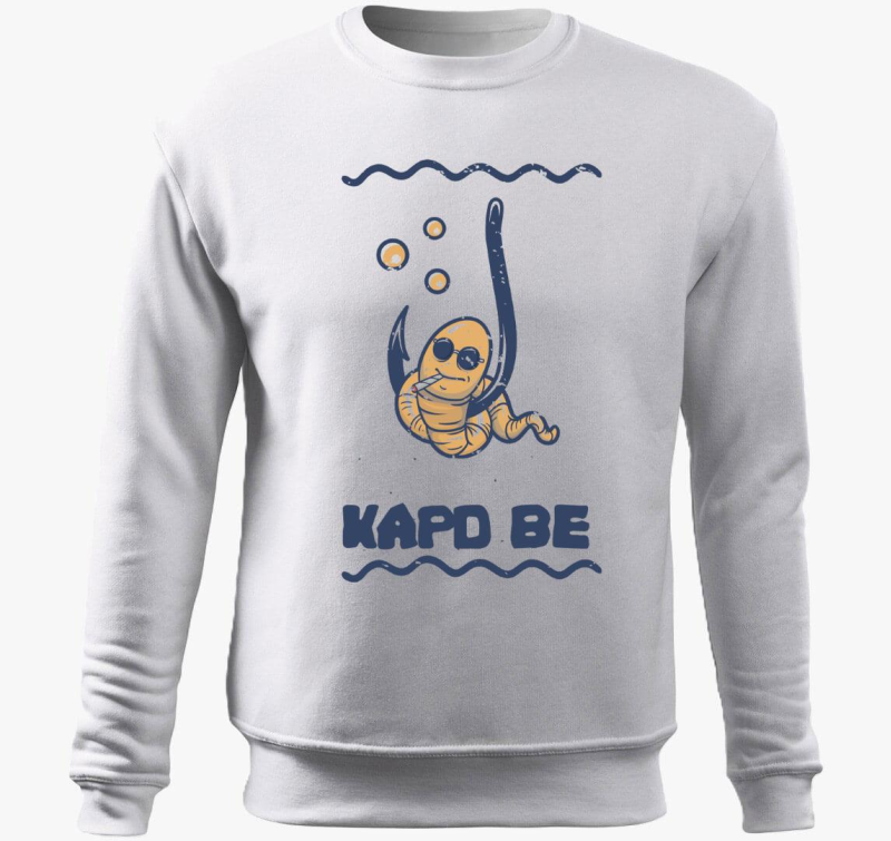 Csalis pulover s kapuco