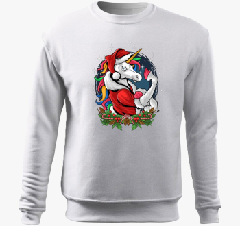 unikornisos pulover s kapuco