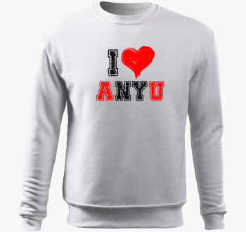 Szeretem pulover s kapuco