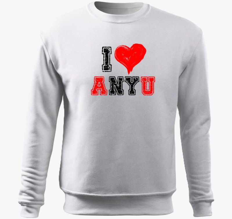 Szeretem pulover s kapuco