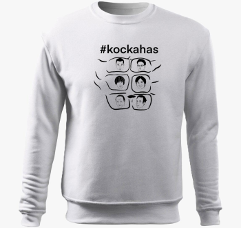 Kredit kockahas pulover s kapuco