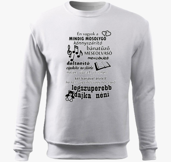 Legszuperebb dajka - Dajka pulover s kapuco