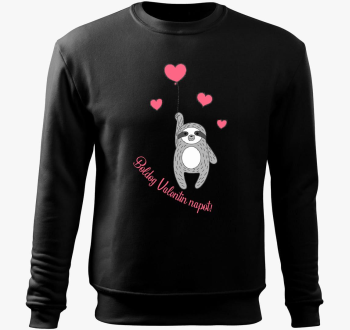 Valentin napi pulover s kapuco