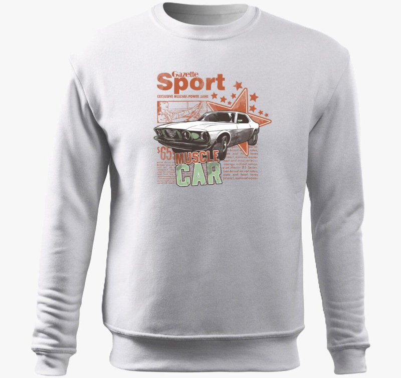 Retro pulover s kapuco