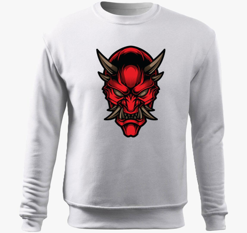 oni maszkos pulover s kapuco