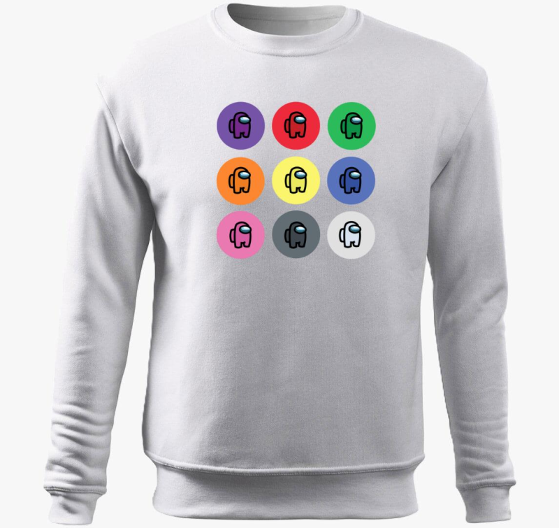 Among Us crewmates pulover s kapuco