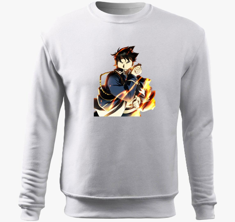 Fullmetal Alchemist Roy Mustang pulover s kapuco