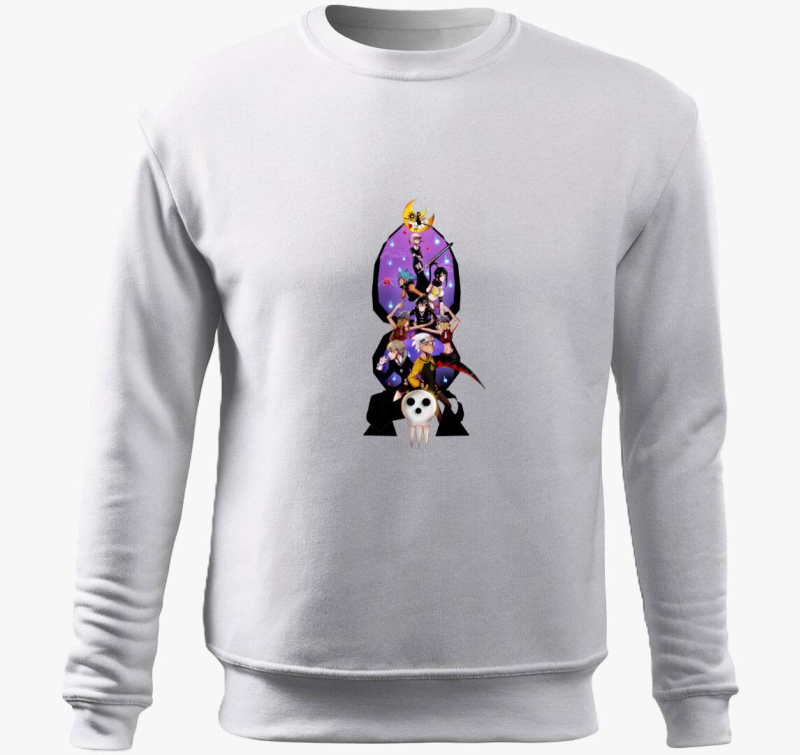Soul Eater karakterek art pulover s kapuco