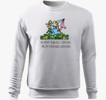 Smešno pulover s kapuco