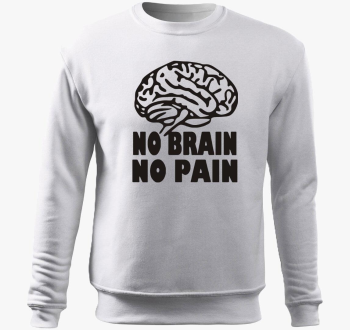 Agy nincs - smešno pulover s kapuco