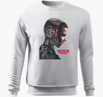 Stranger Things karakterek art pulover s kapuco
