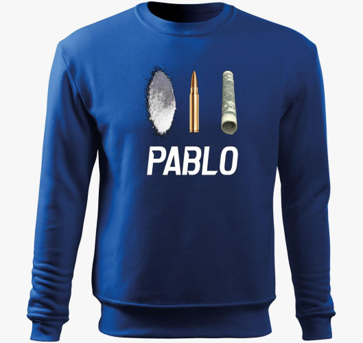 Escobar pulover s kapuco