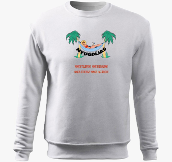 Upokojeni sem pulover s kapuco