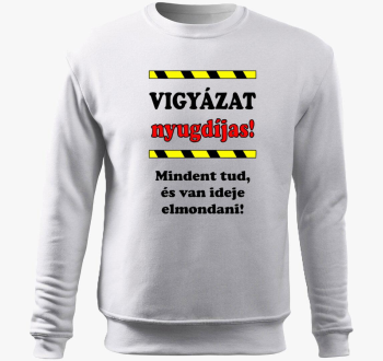 upokojeni pulover s kapuco