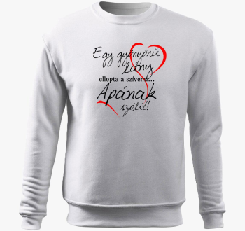 Oče pulover s kapuco