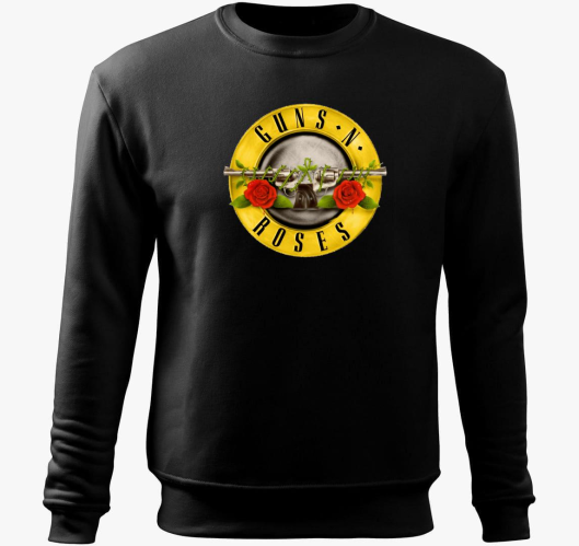 Guns N' Roses pulover s kapuco