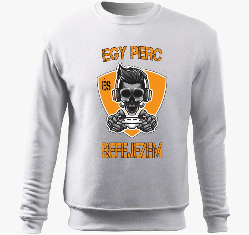 perc in befejezem - Gamer pulover s kapuco