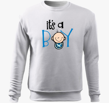 Kisfiam lesz pulover s kapuco