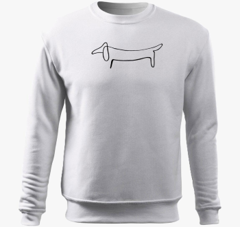 egyvonalas rajz pulover s kapuco