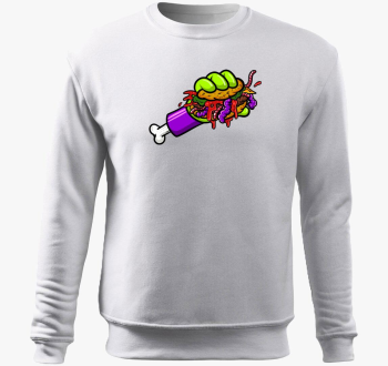 Zombi burgeres pulover s kapuco