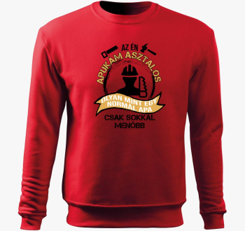 Asztalos pulover s kapuco