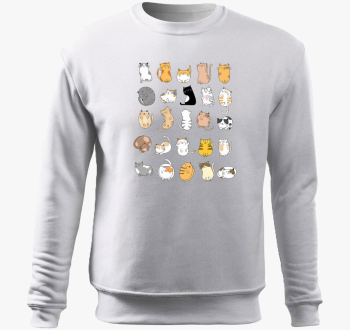 Sok-sok cuki cica pulover s kapuco