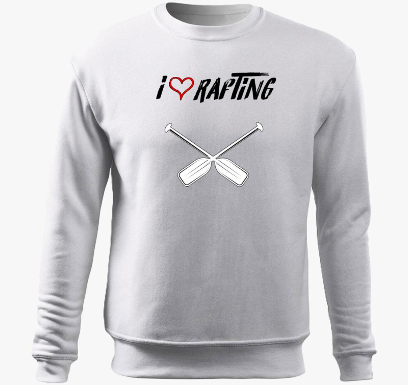 I love Rafting pulover s kapuco