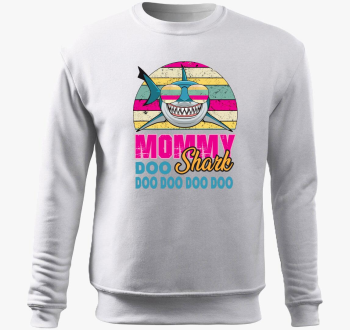 Mommy shark pulover s kapuco