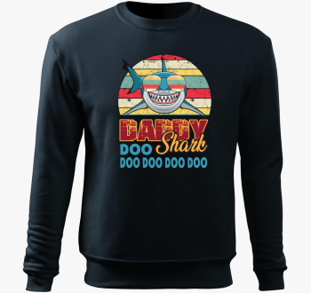 Daddy shark pulover s kapuco