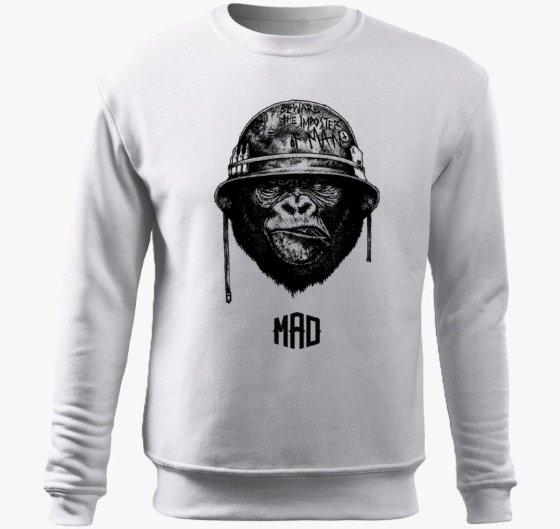 WAR-MAD pulover s kapuco