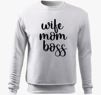 mama, pulover s kapuco