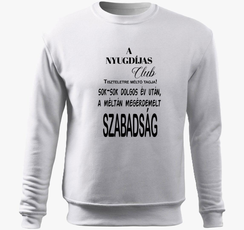 upokojeni sem pulover s kapuco