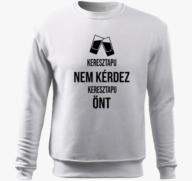 Keresztapu pulover s kapuco