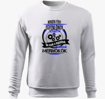 Legjobb inženir pulover s kapuco