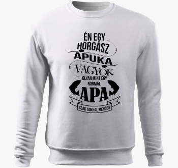 Ribič apuka pulover s kapuco