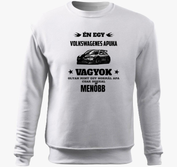 Volkswagenes apuka pulover s kapuco