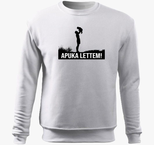 Apuka lettem pulover s kapuco