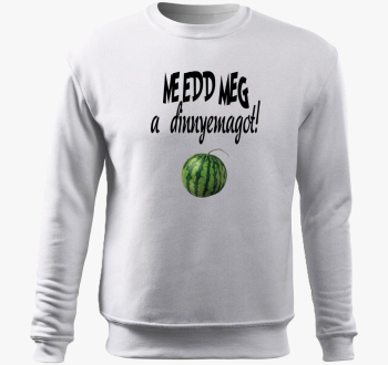 Smešno kismama pulover s kapuco