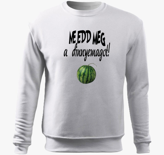 Smešno kismama pulover s kapuc...