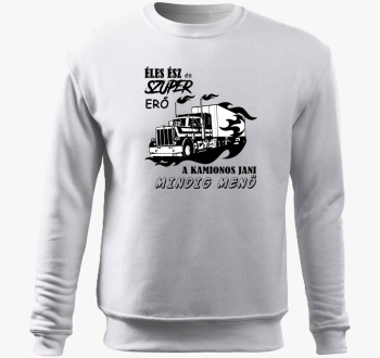 Kamion mester pulover s kapuco