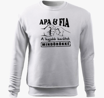 Oče in Fia legjobb pulover s kapuco