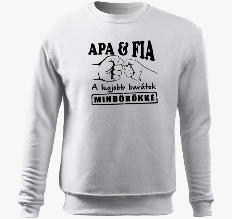 Oče in Fia legjobb pulover s kapuco