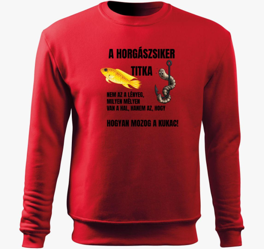 Sikeres ribič pulover s kapuco...