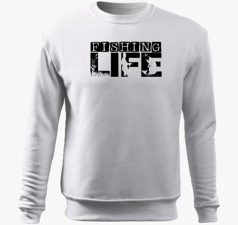 Fishing LIFE pulover s kapuco