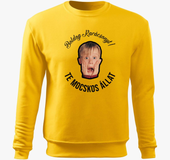 Boldog te mocskos pulover s kapuco