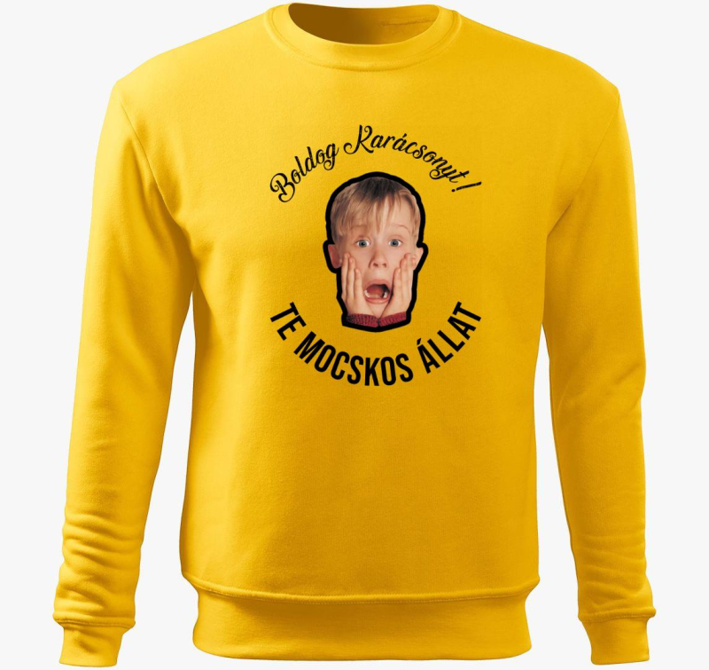Boldog te mocskos pulover s kapuco
