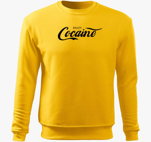 Cocaine pulover s kapuco
