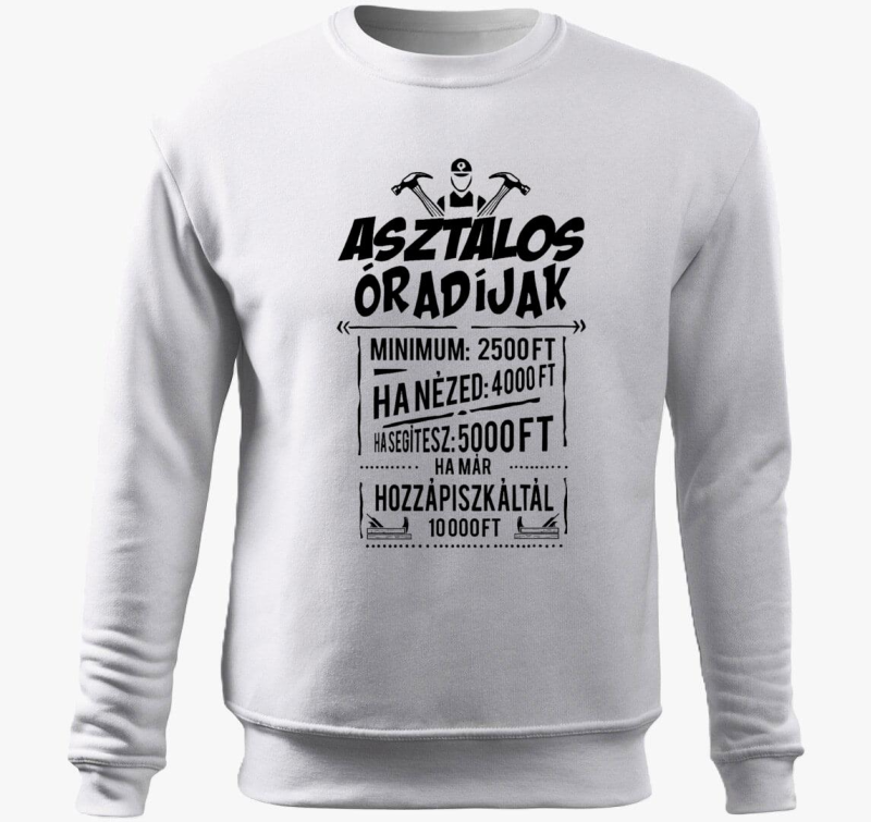 Asztalos pulover s kapuco