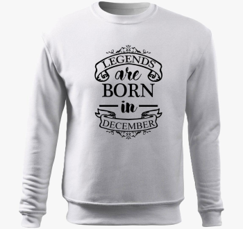 Legends Are Born In... pulover s kapuco