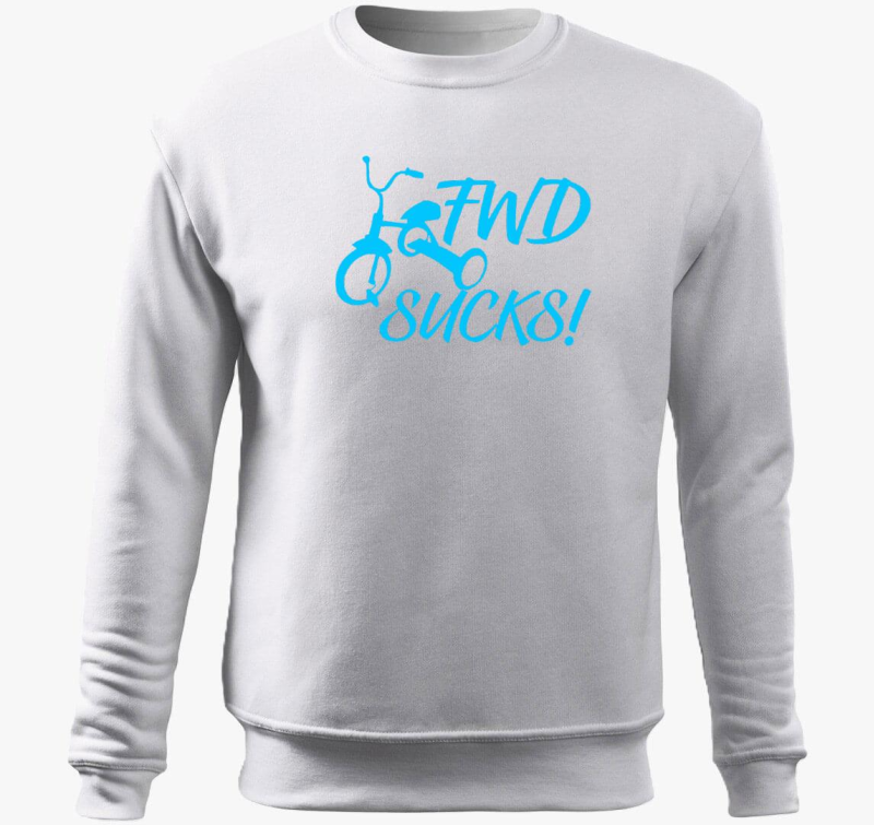 FWD Sucks! pulover s kapuco